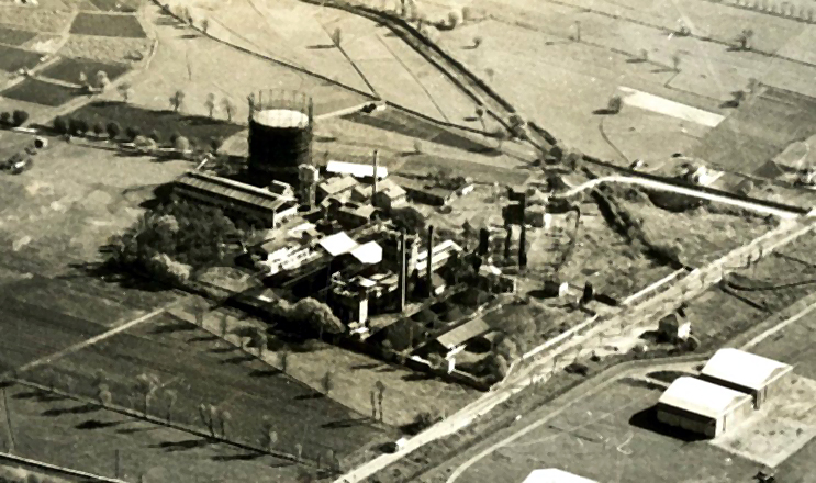 Les installations de l’usine à gaz de La Bocca