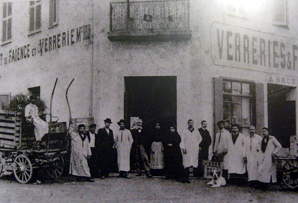 Bâtiments de la verrerie à La Bocca