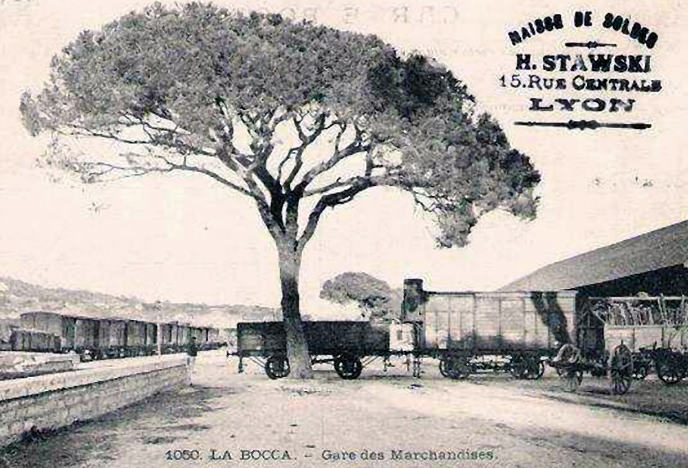 Gare près de la verrerie – La Bocca