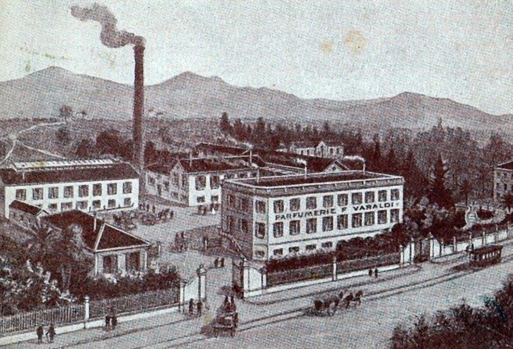 Ancienne verrerie devenue parfumerie Varaldi